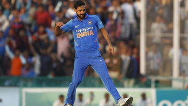 Perfect start: Bhuvi sends Finch packing