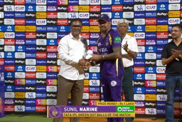 IPL 2026 M60: KKR vs GT - TATA IPL Green Dot Balls of the Match - Sunil Narine