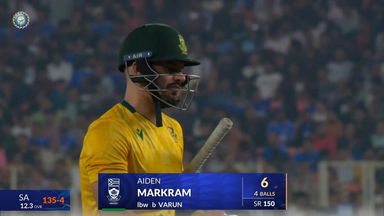 IND vs SA 2025, 5th T20I: Aiden Markram Wicket
