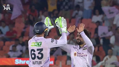 IPL 2026 M56: GT vs SRH - Praful Hinge Wicket