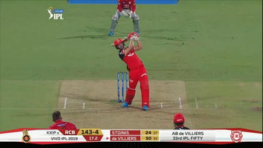 M42: RCB vs KXIP – AB de Villiers Six
