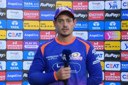 IPL 2026 M30: GT vs MI - Quinton De Kock Interview