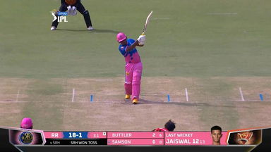M28: RR vs SRH – Sanju Samson Six
