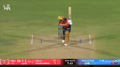 IPL 2025 M66: PBKS vs DC - Josh Inglis Six