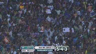 Match 58 KKR vs MI – Sharma's 4th Six