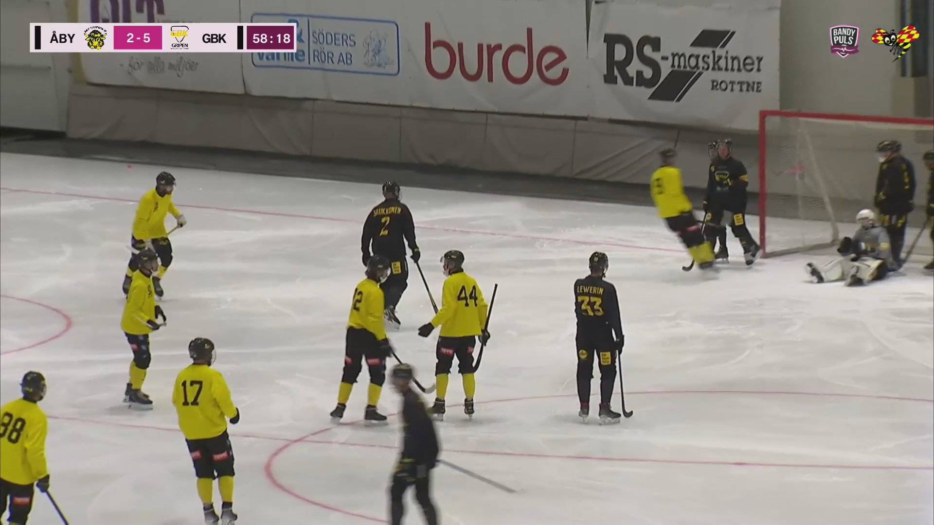 Highlights:  Åby Tjureda IF - Gripen Trollhättan Bk