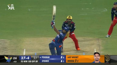 M43: LSG vs RCB – Nicholas Pooran Six