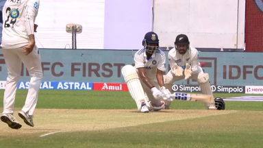 Powerful & Creative: Washington takes on Ajaz Patel