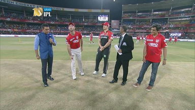 M8: KXIP vs RCB – Toss