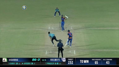 Syed Mushtaq Ali Trophy 2022: Apoorv Wankhade stars in Vidarbha's chase with 71*(42)