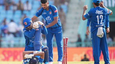 SPIRIT OF CRICKET! Beautiful scenes as Gurbaz assists Gill with cramps