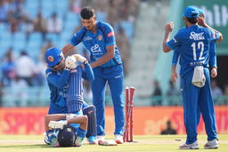 SPIRIT OF CRICKET! Beautiful scenes as Gurbaz assists Gill with cramps