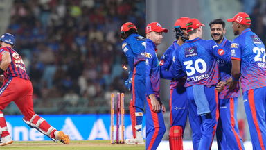 Near-miss, 6, Wicket: Axar has the last laugh