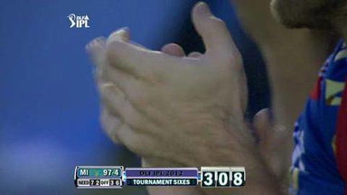 Match 33 KXIP vs MI – Sharma's 2nd Six