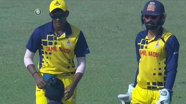 B Sai Sudharsan's sensational grab