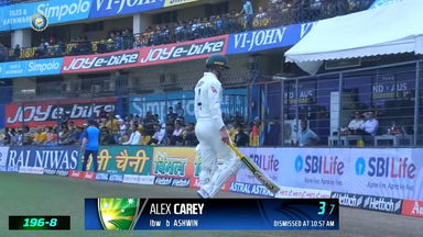IND vs  AUS 2023, 3RD Test: Alex Carey  Wicket