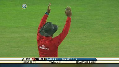 1ST T20I: IND vs SL – Yuvraj Singh Six