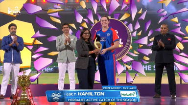 TATA WPL 2026 - Herbalife Active Catch of the Season: Lucy Hamilton
