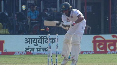 Umesh's brute delivery gives the breakthrough
