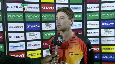 CLT20 2014 M4: DOL vs PER  –   Interview – Sam Whiteman