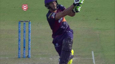 M10: KXIP vs RPS – Faf du Plessis Wicket