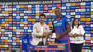 IPL 2026 M14: DC vs GT - TATA IPL Green Dot Balls of the Match - Lungi Ngidi