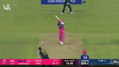 IPL 2026 M09: GT vs RR - Riyan Parag Six