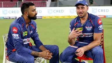 Captain Krunal & Player of the Match Stoinis sum up LSG's resounding home win