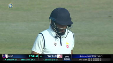 Ranji Trophy  2022/23: B Aparajith's sharp catch in the slips