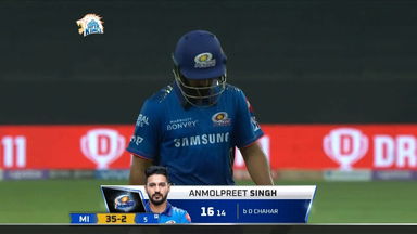 M30: CSK vs MI – Anmolpreet Singh Wicket