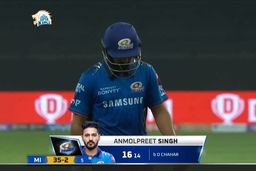 M30: CSK vs MI – Anmolpreet Singh Wicket