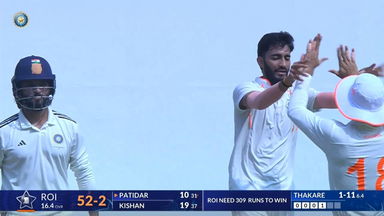 Z R Irani Cup 2025 Final, Vidarbha vs Rest of India: Rest of India 2nd Innings Fall of Wickets