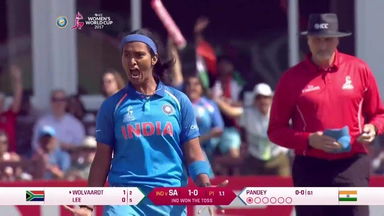 WWC 2017 - South Africa vs India – Shikha Pandey’s three-wicket haul