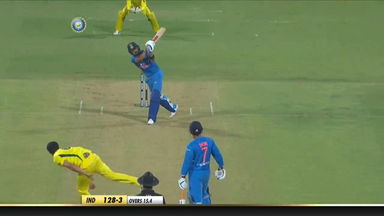 IND vs AUS 2019, 2nd T20I: Virat Kohli Six