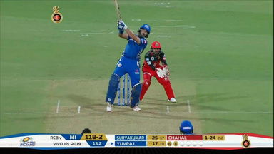 M07: RCB vs MI – Yuvraj Singh Six