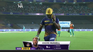 M66: KKR vs LSG – Andre Russell Wicket
