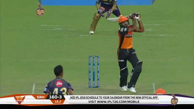 M02: KKR vs SRH – Vijay Shankar Six