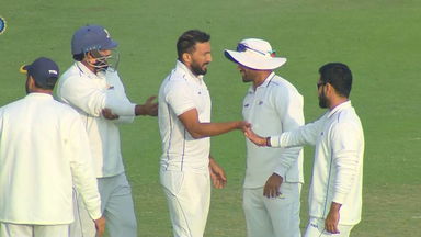 Ranji Trophy 2024/25, Himachal Pradesh vs Pondicherry: Pondicherry 2nd Innings Fall of Wickets