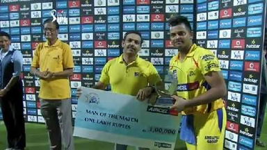 M37: CSK vs RCB – Man of the Match – Suresh Raina
