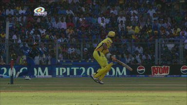 M49: MI vs CSK – Suresh Raina Wicket