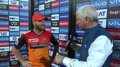 M08: SRH vs RR – David Warner Interview