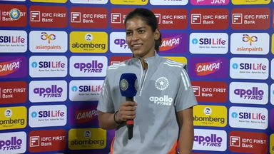 IND-W vs SL-W 2025, 2nd T20I: Amanjot Kaur Interview