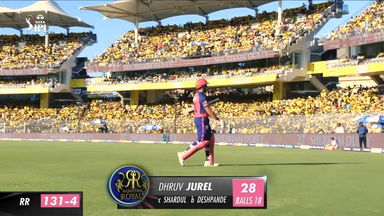 M61: CSK vs RR – Dhruv Jurel Wicket