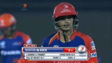 M49: DD vs CSK – Quinton de Kock Wicket