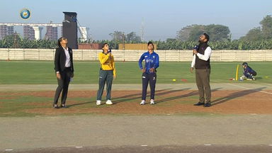 Senior Womens One Day Trophy 2023-24 SF2: Uttarakhand vs Maharashtra: Toss