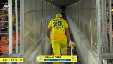 IPL 2026 M66: GT vs CSK - Shivam Dube Wicket