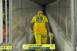 IPL 2026 M66: GT vs CSK - Shivam Dube Wicket