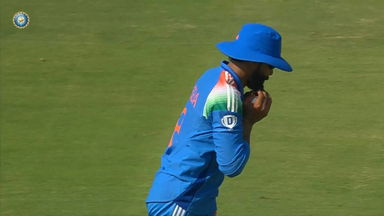 Maiden ODI wicket: Debutant Varun Chakaravarthy outfoxes Salt