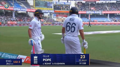 IND vs ENG 2024, 2ND Test: Ollie Pope Wicket
