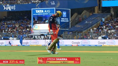 IPL 2026 M20: MI vs RCB - Jitesh Sharma Wicket